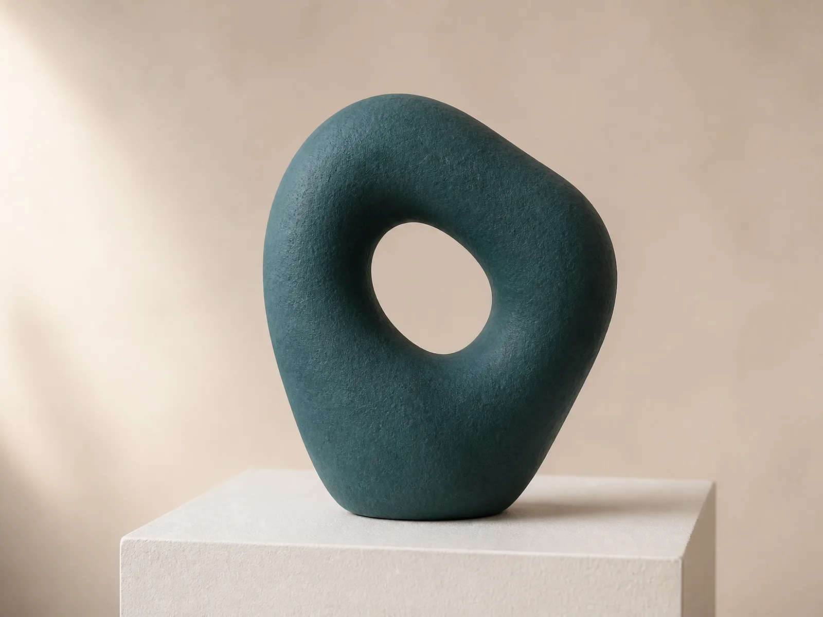 Contemporary sculpture in the artist studio