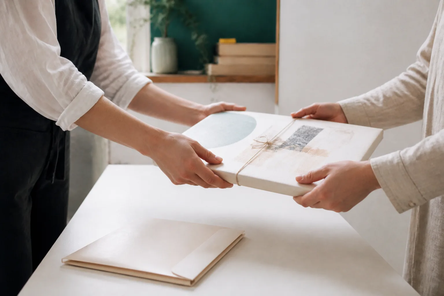 Professional artwork handoff with documentation